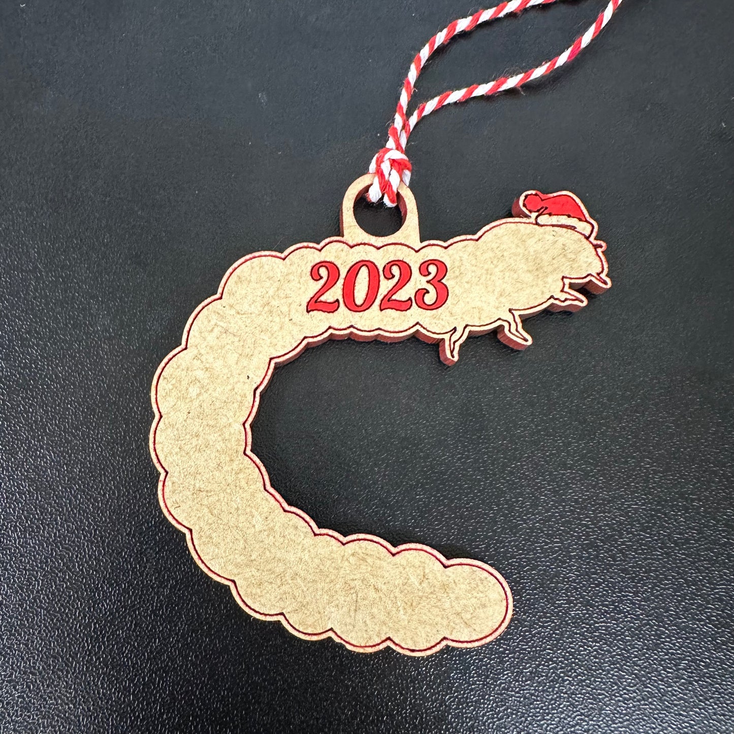 2023 Mealworm Ornament