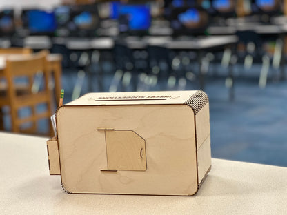 Lasercut Library Book Suggestion Box