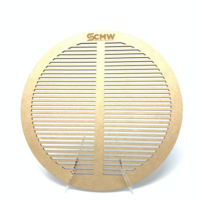 WOODEN Round (11") Mealworm Pupae Sifting Tray