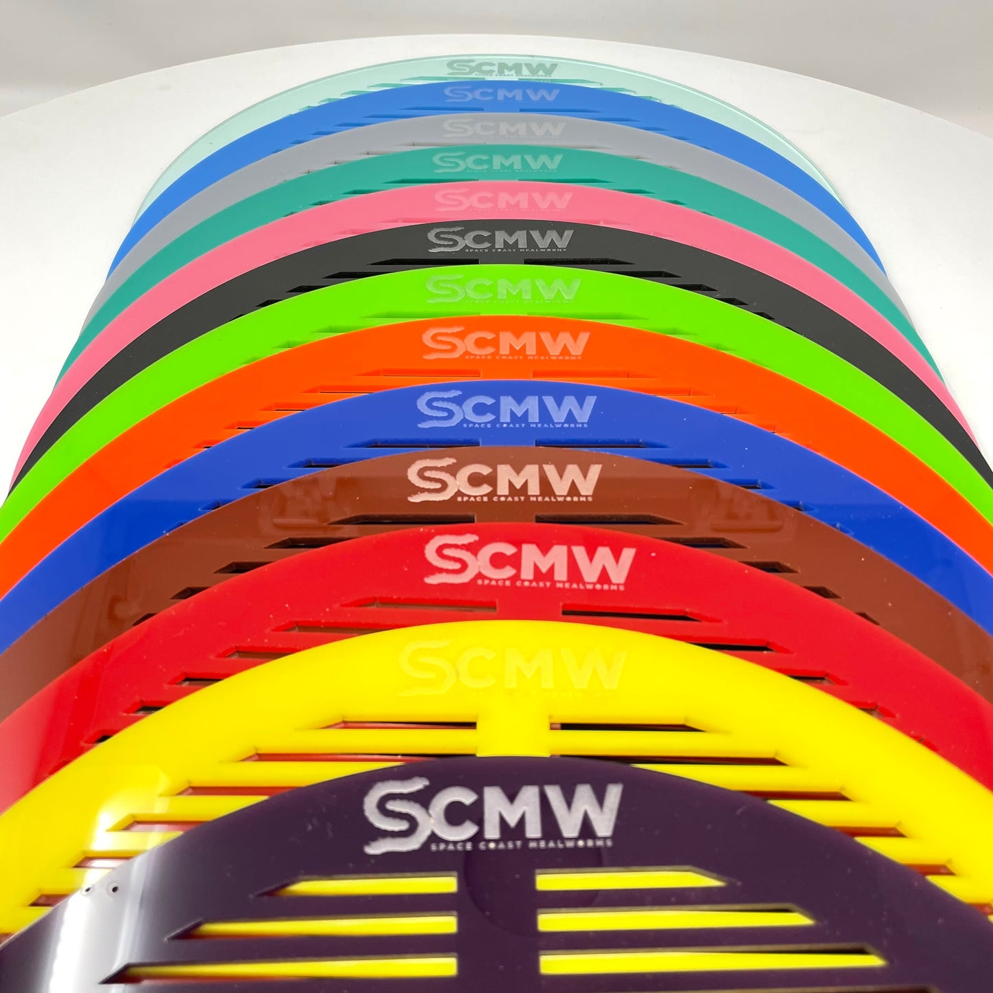 COLORED Acrylic Round (11") Mealworm Pupae Sifting Tray - CLEARANCE!
