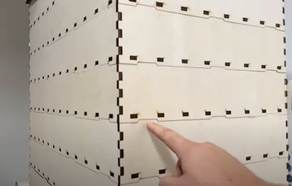 Stacking Mealworm Sizing Tower